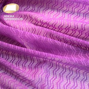 Soft handle zigzag jacquard nylon elastane knit fabric for underwear - Product Image 4