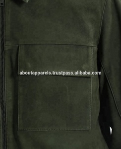 Chaqueta y Abrigos de Motociclista de Piel de Oveja Genuina Negra para Hombre, Gran Venta 2026 - Product Image 6