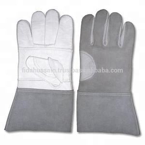 ถุงมือทํางานหนังวัวสําหรับงานหนัก ถุงมือหนังมืออาชีพจากปากีสถาน Arbeitshandschuhe ถุงมือทํางานเพื่อความปลอดภัยแบบกําหนดเอง - Product Image 1
