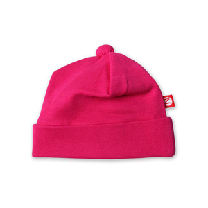 OEM Supply 2018 Latest Design Soft Organic Cotton Unisex Newborn Baby Beanie Hat - Product Image 1
