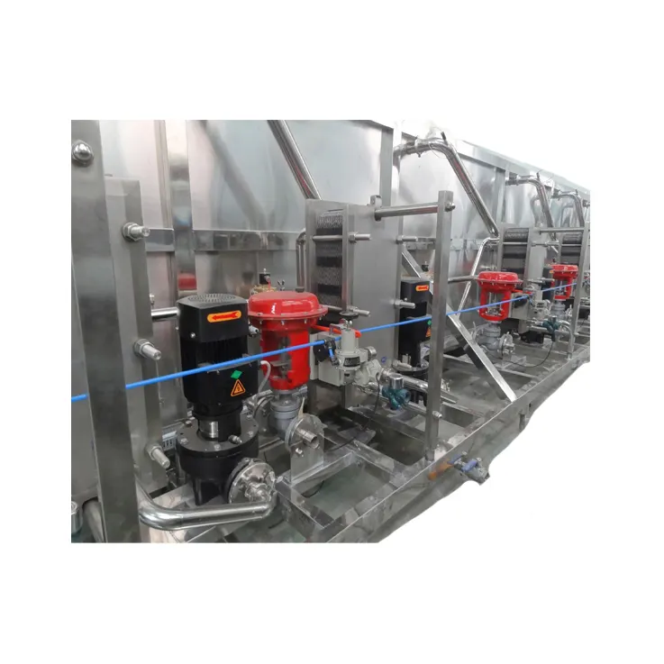 Botol Bir Stainless Steel Kecil Kaleng Tunnel Pasteurizer