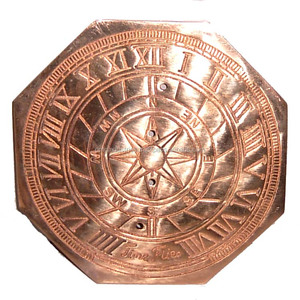 OMG Indsutries Brass Sundiale boussole en laiton massif de poche sundaile boussole - Product Image 1