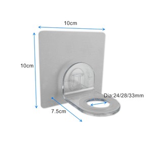 Venta caliente sin perforación Reutilizable y extraíble montado en la Pared Soporte de botella de champú - Product Image 2