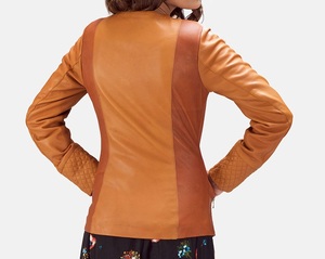 Chaqueta de Motocicleta de Piel de Oveja Sofisticada para Mujer, Novedades, Ropa de Invierno para Exteriores, Impermeable, de Secado Rápido, Diseño Único, en Oferta - Product Image 2