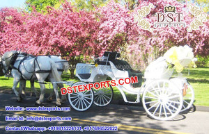 Carruaje de Caballos Europeo Estilo Phaeton, Moderno y Ligero, con Color Personalizado para Bodas y Eventos de Conciertos - Product Image 6