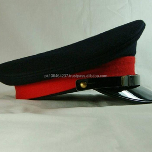 Wholesale High Quality 100% Woolen <b>Fabric</b> Customer Logo Handmade Embroidery Dress <b>Red</b> Hats - Product Image 5