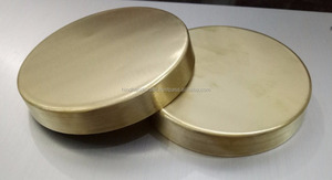 Tapa de metal para tarro de vela o contenedores Tapa colorida al por mayor para portavelas con logotipo personalizado - Product Image 5