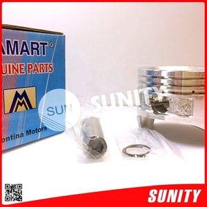 Piston TAIWAN SUNITY GX120 avec clips à goupille surdimensionné 60 mm +1,00 mm en aluminium pour moteur Honda - Product Image 6