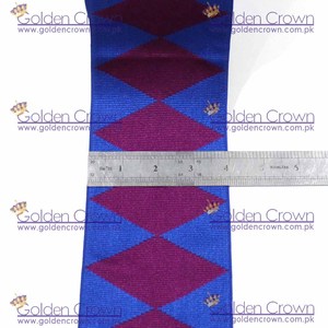 ริบบิ้นพระราชกกุธภัณฑ์ผ้าใยกอสซาเมอร์ใบหน้าคู่สำหรับผ้ากันเปื้อนและสายคาดเอว - Product Image 3