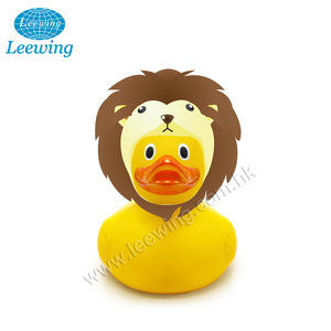 Producto Popular: Juguetes de Baño para Niños, Seguros, de Plástico PVC, Libres de Ftalatos, de Vinilo, con Sonido, Animales Adorables, Gato y Pato de Goma - Product Image 5