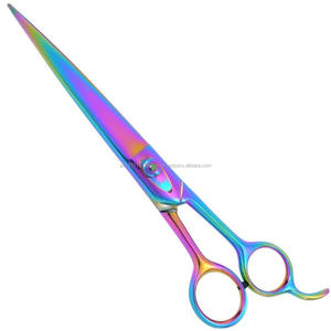 Ciseaux professionnels pour salon de coiffure en acier inoxydable, meilleurs ciseaux à revêtement multiples, de coupe, Logo personnalisé, ciseaux à cheveux - Product Image 3