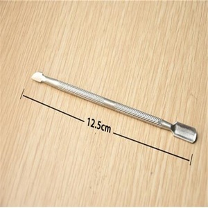 Empujador de Cutículas Profesional de Acero Inoxidable, Removedor de Piel Muerta, Limpiador de Uñas Metálico, Herramientas de Manicura y Pedicura - Product Image 5