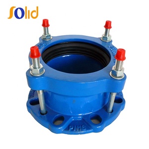 FBE coated Ductile Iorn Wide Range Universal Couplings and Flange Adaptor