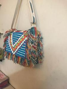 Última Colección Boho India: Bolso Tote de Mujer con Cremallera y Borlas Hechas a Mano, Estilo Bohemio, para Noche y Compras - Product Image 6