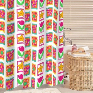 <b>Funny</b> <b>Shower</b> <b>Curtain</b> Beautiful Printed Design <b>Shower</b> <b>Curtain</b> at Best Price for bathroom use - Product Image 5