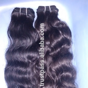 Tissage de cheveux indiens 100% sans cuticules, professionnel, meilleur processus de gravure, tissage de cheveux Cahier du temple indien du sud, Cheveux mous et lisses - Product Image 2