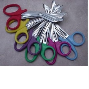 Tijeras de traumatismos EMT, tijeras de vendaje de acero inoxidable, instrumentos quirúrgicos manuales - Product Image 3