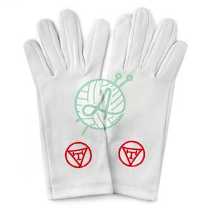 Emblème de l'arche royale maçonnique 100% coton jaune pour le ski sportif, usage quotidien et extérieur - Product Image 3