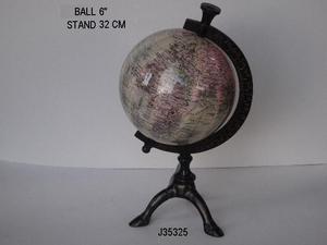 Globe en carte du monde de grande taille, sur le support métallique, décor de Table, décoration de bureau ou de maison - Product Image 4