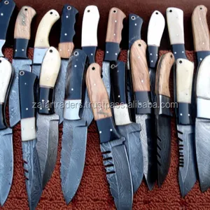 Damascus Survival Hunting Skinner Knife ( ZR306)