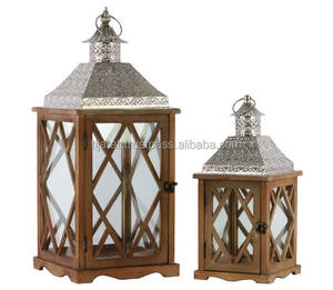 HOT SELLING MODERN DESIGN CUSTOMIZED SIZE SHAPE <b>COLOUR</b> WOOD & GLASS <b>CANDLE</b> HOLDER WOODEN USES in HOME DECORATION - Product Image 2