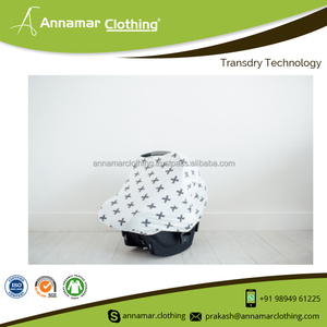New Style Trendy Baby Organic Car Seat Cover with Custom Logo - Product Image 5