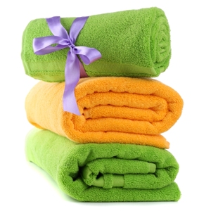 Serviette de bain luxueuse en microfibre de couleur unie pour un usage domestique Serviette de bain douce 100% biologique Serviettes de bain de golf d'Inde - Product Image 3