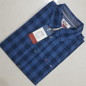 Chemise décontractée à manches courtes en coton et polyester pour homme fabriquée au Bangladesh pour le printemps taille adulte mode estivale - Product Image 3