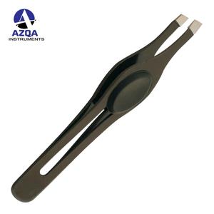 Pinzas de Acero Inoxidable con Punta Inclinada para Depilación y Extensión de Cejas al por Mayor - Product Image 5