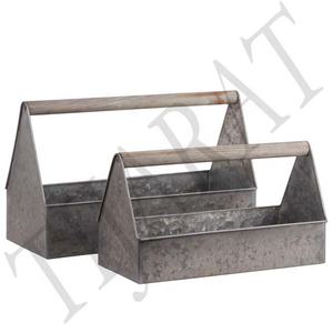 GARDEN <b>BASKET</b> / <b>STORAGE</b> <b>BASKET</b> / METAL <b>BASKET</b> - Product Image 2