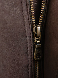 Blouson de motard en cuir sexy pour hommes, de haute qualité, avec fermeture éclair, design personnalisé, à la mode, noir, - Product Image 6