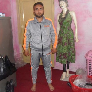 Ensemble de jogging en polyester pour hommes, deux pièces, veste et pantalon en nylon avec fermeture éclair patchwork, survêtement en nylon personnalisé pour hommes - Product Image 5