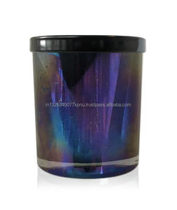 <b>Copper</b> Glitter Glass Candle Jar for Home Decoration <b>Copper</b> Glitter Candle Jar Elegant Other Candle Holders <b>Lanterns</b> and Jars - Product Image 6