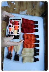 Perruque malaisienne avec dentelle transparente, colorée, trame, cheveux naturels, Super Double Drawn, origine péruvienne, nouveau produit - Product Image 5