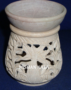 White Aroma <b>Oil</b> Lamp - Product Image 1