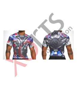เสื้อ MMA Rash Guard เสื้อโยคะวิ่งออกกำลังกายการบีบอัด - Product Image 6