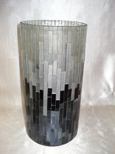 Vase en verre de couleur pour fleurs pour décor de sol à la maison - Product Image 4