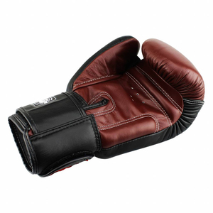 Profesional de guantes de boxeo del cuero genuino diseño su propio guantes de boxeo - Product Image 2
