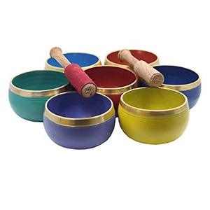 2019 nuevos productos de encargo hecho a mano del Himalaya cuencos cuenco tibetano de alta calidad y anillo de Yoga/Meditación para venta - Product Image 3