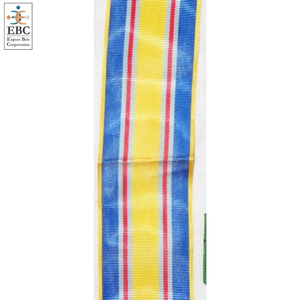 OEM Wholesale Medal Moire <b>Ribbon</b> Sports Awards Customized Export Belt Grosgrain Eco-Friendly 100% Viscose Silk <b>Ribbon</b> Wavy - Product Image 2