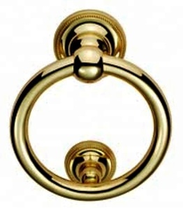 ที่เคาะประตูรูปสิงโตทองเหลืองโบราณพร้อมตะขอดีไซน์ใหม่ของตกแต่งบ้านและสวนสไตล์วินเทจทำจากเหล็ก - Product Image 6