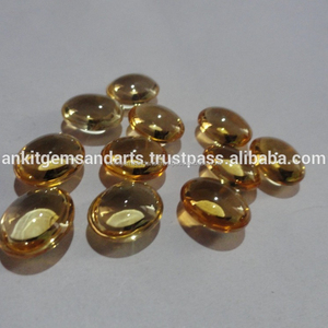 High Quality Natural <b>Citrine</b> Gemstone Cabochons AAAAA Rated - Product Image 2