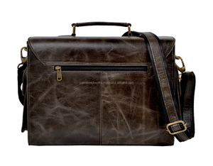 Vintage Handmade 100% Genuine Leather Travel Messenger Office Crossbody <b>Bag</b> <b>Laptop</b> Briefcase College Satchel <b>Bag</b> For Men & Women - Product Image 3