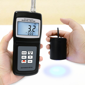 Medidor Digital de blancura 0 ~ 120, portátil Leucometer Tester 254 memoria de datos, polvo de talco textil plástico esmalte cerámico