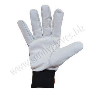 De calidad superior de cuero de la cabra de la Asamblea-guantes de trabajo guantes - Product Image 2