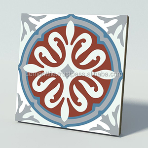 CTS 49.1 Encaustic กระเบื้องซีเมนต์ทำในประเทศเวียดนามที่มีคุณภาพสูงส่งออกไปยังประเทศสหรัฐอเมริกา - Product Image 1