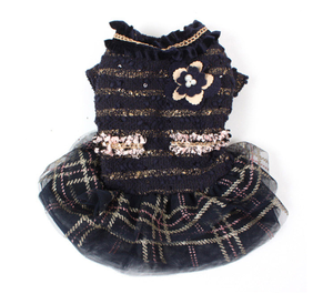 Dogmom Luxo High-End Jaqueta de Uma Peça Roupa Do Cão de Luxo Para Animais de Estimação Roupa Do Cão Da Moda - Product Image 4