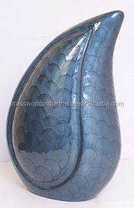นกหยดน้ำตาเผาศพผู้ใหญ่โกศสำหรับขี้เถ้าโดย Brassworld อินเดีย - Product Image 5