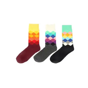 British style sub gradient color socks long cylinder movement socks