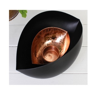 Bougeoir créatif en métal massif en fer Porte-bougie chauffe-plat Nouveau bougeoir votif de concepteur unique au prix le plus bas - Product Image 1